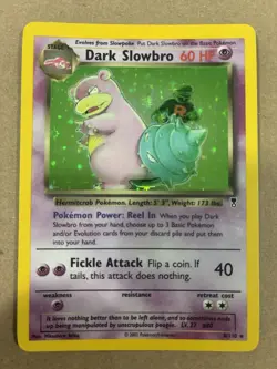 Dark Slowbro #008/110 Legendary Collection MP Pokemon Card - Image 2