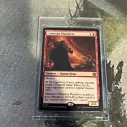 MTG Generous Plunderer - Outlaws of Thunder Junction: The Big Score (BIG) #11 - Image 3