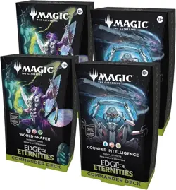 Magic: The Gathering - Edge of Eternities Commander Deck Display 2 of Each Deck - Image 1