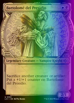MTG Bartolome del Presidio (301/535) The Lost Caverns of Ixalan LP FOIL - Image 1