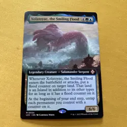 MTG - Xolatoyac, the Smiling Flood - EXTENDED ART - LCC #34 - Mythic - NM - Image 1
