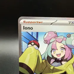 Pokemon TCG SVP Black Star Promo IONO #124 PREMIUM TOURNAMENT COLLECTION NM - Image 2