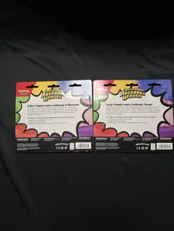 Pokemon TCG Ascended Heroes 2 Pack Blister Bundle Larry and Erika - NEW - SEALED - Image 3