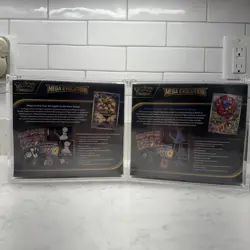 Pokemon Center Mega Evolution Elite Trainer Boxes ETB New Factory Sealed W/ Case - Image 2
