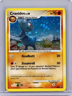 Cranidos Holo PROMO (DP07) - Pokemon TCG - Diamond and Pearl Promo - LP - Image 1