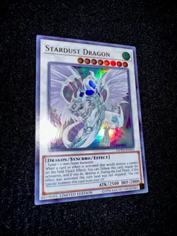 🔥 YUGIOH • STARDUST DRAGON • ULTRA RARE • DUPO-EN103 • LIMITED/E • NM 🔥 - Image 3