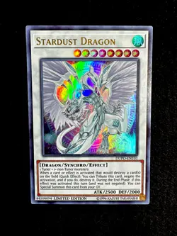 🔥 YUGIOH • STARDUST DRAGON • ULTRA RARE • DUPO-EN103 • LIMITED/E • NM 🔥 - Image 5