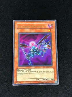 YUGIOH STYGIAN SECURITY WC10-EN002 ULTRA PLAY/EDGEWARE - Image 1