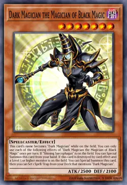 Dark Magician the Magician of Black Magic Ultra Rare INFO-EN006 Yu-Gi-Oh TCG - Image 1