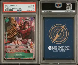 Baby 5 Alt (Alternate Art) OP05-034 - One Piece TCG English - PSA 10 - Image 3
