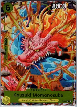 Kouzuki Momonosuke (Event Pack Vol. 4) P-064 English One Piece Promotion - NM - Image 1