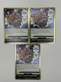 Haute Couture Patch Work OP05-094 One Piece Awakening Of The New Era Playset 3x - Image 1