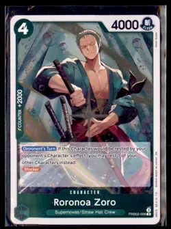 One Piece Premium Booster The Best Vol 2 Roronoa Zoro PRB02-006 - Image 1