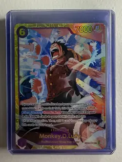 One Piece Monkey D Luffy SEC EB02-061 PRB-02 English - Image 1