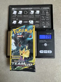 HEAVY 7.79g - Pokemon Team Up 3 Card Booster Pack - Image 1