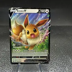 Eevee V SWSH065 SWSH: Sword & Shield Promo Cards Holo - Image 1