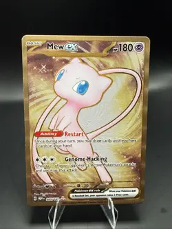 Pokemon TCG Mew ex - (151 Metal Card) 205/165 Sv: Scarlet & Violet 151 Regular - Image 1