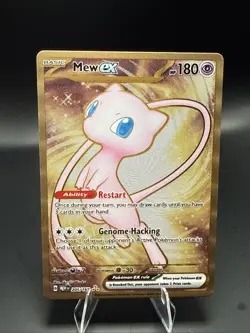 Pokemon TCG Mew ex - (151 Metal Card) 205/165 Sv: Scarlet & Violet 151 Regular - Image 3
