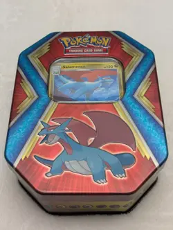 Pokemon TCG Salamence 106/168 Cosmos Holo Rare SunMoon Celestial Code Card Tin - Image 1
