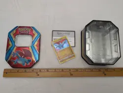 Pokemon TCG Salamence 106/168 Cosmos Holo Rare SunMoon Celestial Code Card Tin - Image 2