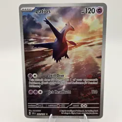 Pokemon TCG Latios 203/191 Surging Sparks Illustration Rare NM Card - Image 1