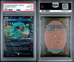 2024 MTG SECRET LAIR DROP FOIL #1775 SLIMER'S FEAST PSA 10 - Image 3