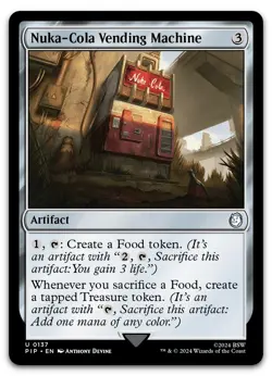 Nuka-Cola Vending Machine #137 (NM) Fallout PIP Magic MTG - Image 1