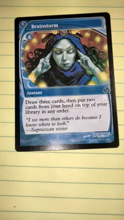 Brainstorm (REGULAR) x1 - MTG Mystery Booster 2 MB2 #155 - Image 1