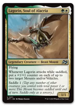 Lagorin, Soul of Alacria #211 (NM) Aetherdrift DFT Magic MTG - Image 1