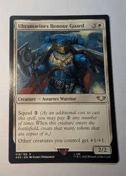 Ultramarines Honour Guard #18 (NM/M) Warhammer 40,000 40K Magic MTG - Image 1