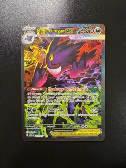 Mega Gengar ex 284/217 SIR Secret Rare Pokemon Ascended Heroes NM Pack Fresh - Image 1