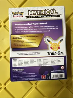 2016 POKEMON XY GENERATIONS MYTHICAL POKEMON COLLECTION W/ GENESECT PIN & PROMO - Image 2