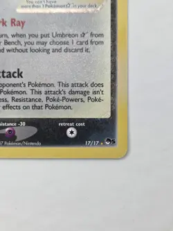 Pokemon Celebrations Classic Collection Umbreon Holo 17/17 - Image 5
