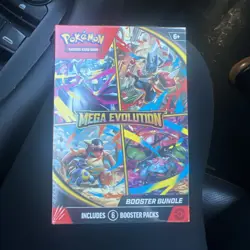 Pokemon TCG ME01 Mega Evolution Booster Bundle Sealed New - Image 1