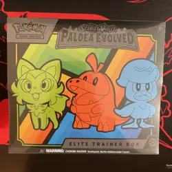 Nintendo Pokemon TCG Scarlet & Violet - Paldea Evolved Elite Trainer Box - 9 Pks 820650853661 - Image 1