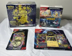 Pokemon Lot of 4 Items as Pictured - Scarlet & Violet Surging Sparks & More New - Image 1