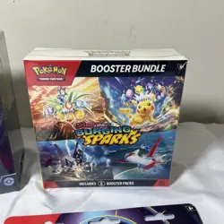 Pokemon Lot of 4 Items as Pictured - Scarlet & Violet Surging Sparks & More New - Image 5