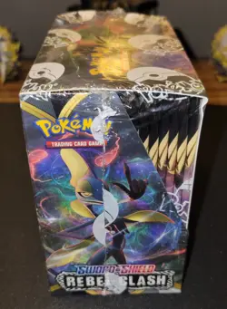 Pokemon -Sword & Shield- Rebel Clash Booster Box New/ Factory Sealed - Image 4