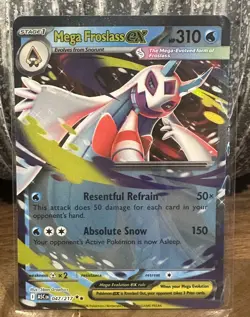 Mega Froslass ex 047/217 Double Rare Holo Ascended Heroes Pokemon TCG NM - Image 1