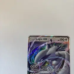 Pokemon 2018 SM Lost Thunder Lugia GX 159/214 Rare Holo NM - Image 4