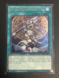 Yu-Gi-Oh TCG Ketu Dracotail Ultimate Rare OP29-EN003 - LP - OTS29 - Image 1
