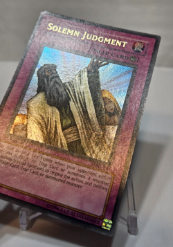 Solemn Judgment MRD-127 Ultra Rare 1st Edition Yugioh 7976 - Image 3
