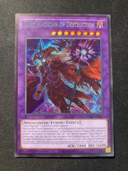 Yugioh Dark Magician Of Destruction MZMU-EN011 Maze Of Muertos Secret Rare NM - Image 1