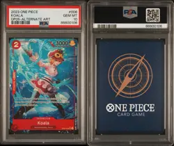 Koala Alt (Alternate Art) OP05-006 - One Piece TCG English - PSA 10 - Image 3
