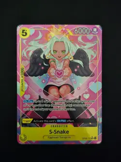 One Piece Two Legends S-Snake OP08-112 SR Alt Art OP-08 English - Image 1