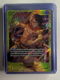 One Piece Portgas D. Ace SEC English OP07-119 500 Years in the Future - Image 1