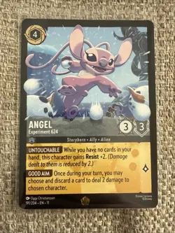 Disney Lorcana Angel Experiment 624 Character Card 191/204 Legendary - Image 3