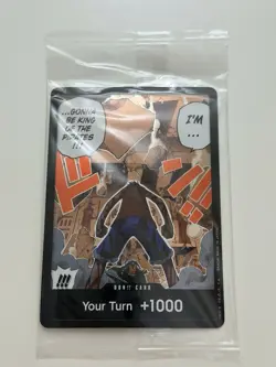 DON!! Card (Luffy vs. Crocodile) (Devil Fruits Collection Vol. 1) Sealed Eng - Image 1