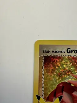 Pokemon 2021 Celebrations Classic Collection #9 Team Magma's Groudon Holo Card - Image 2
