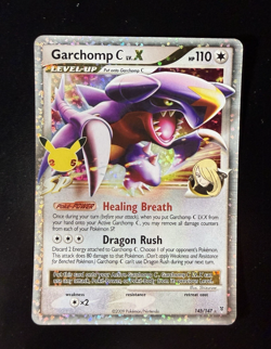 Pokemon TCG Celebrations 25th Anniversary Garchomp C LV.X Holo Card 145/147 - Image 1